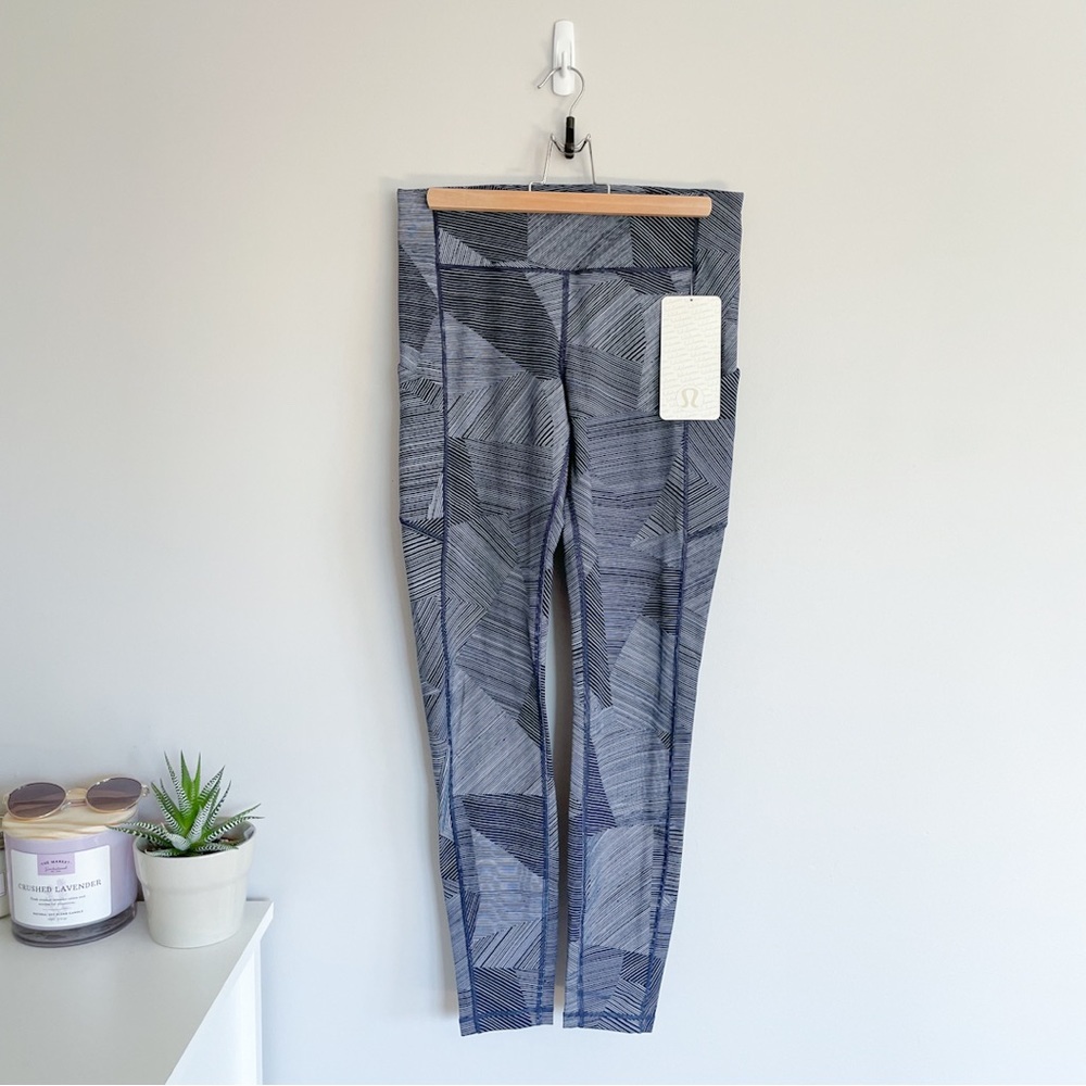 lululemon athletica | Speed Up Tight in Etch Hail Midnight Navy, 8